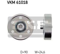 SKF VKM 61018 Deflection / guide pulley, V-ribbed belt