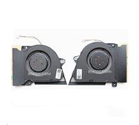 VKMKV Laptop Cooling Fan FOR ASUS ROG Zephyrus G14 GA401I GA401IV CPU & GPU COOLING FAN 13NR03F0AP0101 13NR03F0AP0301 DC12V 1A (Color : CPU-GPU SET)