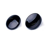 VKO Black Soft Metal Shutter Release Button Compatible with Fuji X-T30 X-T3 X100F X-T20 X-PRO2 XPRO-3 X20 X30 X100T X100S X-E1 X-E2 X-E2S X-T4 X-T2 Camera 11mm Concave 10mm Convex Surface(2 Pack)