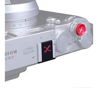 VKO Camera Hot Shoe Cover Protector Cap Compatible with XPro3 XPro2 XT4 XT3 XT2 XT1 X-T30 X-T20 X-T10 XE3 XE2S X100V X100F X100T X100 Soft Release Button Kit(BRXR)