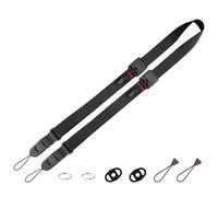 VKO Camera Strap,Quick Release Adjust Neck Shoulder Strap for Photographers Film SLR APS-C DSLR Mirrorless Cameras 25mm(Black)