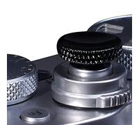 VKO Metal Soft Shutter Release Button,Delicate Camera Shutter Button Knurled Shape Black(2-Pack)