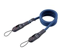 VKO Quick Release Camera Neck Shoulder Strap for Street Photographers | 116cm Nylon Rope Vintage Adjustable Crossbody for SLR DSLR Digital Mirrorless Camera(Navy Blue)