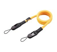 VKO Quick Release Camera Neck Shoulder Strap for Street Photographers | 116cm Nylon Rope Vintage Adjustable Crossbody for SLR DSLR Digital Mirrorless Camera(Yellow)