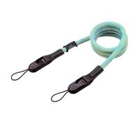 VKO Quick Release Camera Neck Shoulder Strap for Street Photographers | 116cm Nylon Rope Vintage Adjustable Crossbody for SLR DSLR Digital Mirrorless Camera(Blue)