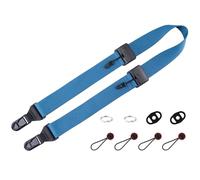 VKO Quick Release Camera Strap,Quick Adjust UltraLight Comfortable Camera Straps for Man Woman Photographers(4'11"to 6'5") Full-frame DSLR SLR Camera Neck Shoulder Strap 38mm(Blue)