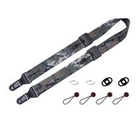 VKO Quick Release Camera Strap,Quick Adjust UltraLight Comfortable Camera Straps for Man Woman Photographers(4'11"to 6'5") Full-frame DSLR SLR Camera Neck Shoulder Strap 38mm(Camo-green)