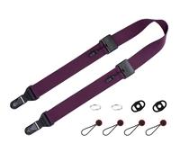 VKO Quick Release Camera Strap,Quick Adjust UltraLight Comfortable Camera Straps for Man Woman Photographers(4'11"to 6'5") Full-frame DSLR SLR Camera Neck Shoulder Strap 38mm(Imperial Purple)