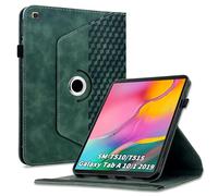 Vkooer 360° Rotating Case Compatible with Samsung Galaxy Tab A 10.1 2019 (SM-T510/T515/T517) 360° Rotatable Multi-Angle PU Leather Protective Case with Stand Function for Galaxy Tab A 10.1 Inches