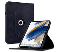 Vkooer 360° Rotating Case Compatible with Samsung Galaxy Tab A8 10.5 SM-X200/X205/X207 360° Rotatable Multi-Angle PU Leather Protective Case with Stand Function for A8 10.5 Inch 2021, Black