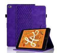 Vkooer Case for iPad MINI 5th Generation 2019 7.9 inch - iPad MINI 4/3/2/1 PU Leather Folio Flip Cover Smart Shell with Auto Sleep/Wake Multi Angle Viewing Stand, Purple