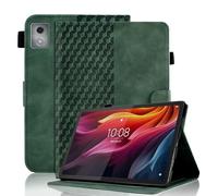 Vkooer Case for Lenovo Tab K11 Plus 11.45 inch 2024 Premium PU Leather Folio Cover with Multi Angle Viewing Stand and Card Slots Smart Shell for Lenovo Tab K11 Plus Tablet, Dark green