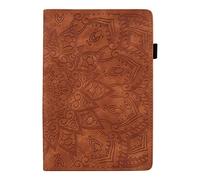 Vkooer Case for Lenovo Tab M10 Plus 2022 (3rd Gen, 10.6 Inch) Premium PU Leather Protective Flip Wallet Case with Card Pocket Pen Loop for Lenovo Tab M10 Plus 10.6 Inch Tablet, Brown