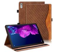 Vkooer Case for Lenovo Tab P11 Pro 2nd Gen 11.2 Inch 2022 Protective Case (TB-132FU/138FC) PU Leather Folio Cover Case with Card Pocket for Lenovo Tab P11 Pro 11.2 - Brown