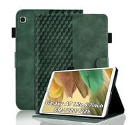 Vkooer Case for Samsung Galaxy Tab A7 Lite 8.7 inch 2021 (SM-T220/T225) Leather Folio Cover with Multi Angle Viewing Stand Card Holder Tablet Shell fit Galaxy Tab A7 Lite, Dark green