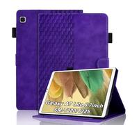 Vkooer Case for Samsung Galaxy Tab A7 Lite 8.7 inch 2021 (SM-T220/T225) Leather Folio Cover with Multi Angle Viewing Stand Card Holder Tablet Shell fit Galaxy Tab A7 Lite, Purple