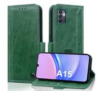 Vkooer Mobile Phone Case for Samsung Galaxy A15 4G/5G Case, Premium Leather Protective Case [Foldable Stand Card Slot] [RFID Protection] Protective Case for Samsung A15 Flip Case Wallet Case Cover,