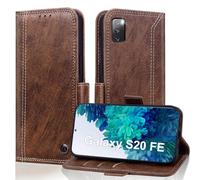 Vkooer Mobile Phone Case for Samsung Galaxy S20 FE Case, Premium Leather Protective Case [Foldable Stand Card Slot] [RFID Protection] Flip Case for Galaxy S20 FE 4G/5G Flip Case Wallet Case Cover,
