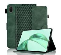 Vkooer Smart Folio Case for Honor Pad X8a/X8b 11 Inch Tablet 2024/2026, Premium PU Leather Protective Cover, Auto Sleep Wake Function with Card Slot, Dark Green
