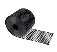 VKQ 3.93" x32.8FT Soffit Vent Strip for Eaves Ventilation Weather-Resistant Composite Material | Bird & Pest-Proof Design | Under-Eave Exterior Ventilation Solution