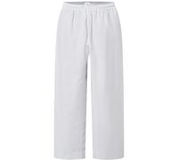 VKT Adult Kids Karate Pants Taekwondo Uniform White Gi Martial Arts Elastic Waist Trousers for Training or Competition, White, Large