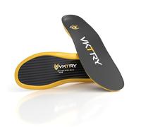 VKTRY Gold Performance Insoles-Customized Carbon Fiber Inserts, Non-Cleated Shoes-Basketball, Volleyball, Racquet Sports, Running & More-Run Faster, Jump Higher, Recover Quicker, Protect from Injury,