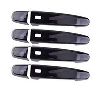 VKVZGPRARW Door Handle Cover for C&hevy Malibu 2016-2020 1 Set Glossy Black Side Door Handle Cover Trim Cap ABS