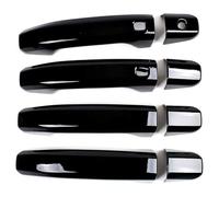 VKVZGPRARW Door Handle Cover for Colorado S10 RG MK2 2016-2022 Single Hole Dual Smart Door Handle Cover Accessories Protector Anti-Scratch(Bright Black)