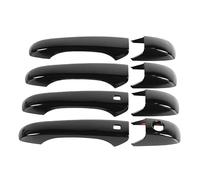 VKVZGPRARW Door Handle Cover for Dodge Durango/Chrysler 300C 2011-2021 Car Exterior Door Handles Trim Cover Decoration Stickers ABS Accessories(Black)