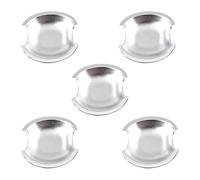 VKVZGPRARW Door Handle Cover for Suzuki for Vitara Door Handle Bowl Decoration Frame Single Hole Exterior Anti-Scratch Protective Film Accessories Protector(Small Door Bowl Plating*5)