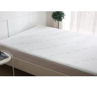 VL Bamboo Mattress Protector Waterproof Chill Breathable Fitted Cover with Soft Terry Fabric Top 38cm Over Deep (Double)