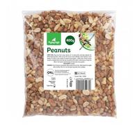 VL Bird Peanuts Premium Bird Seed, Natural Bird Food with Peanuts for Birds, 400g Pack Wild Bird Feed for Small Garden Birds