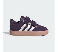 adidas Unisex Baby VL Court 3.0 Shoes Infants, Aurora Plum/Zero Metalic/Pink Gum, 8 UK Child