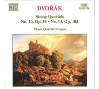Vlach 4T - DVORAK: String Quartets No. 10, Op. 51 and No. 14, Op. 105