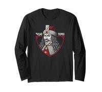 Vlad The Impaler - Tepes Gothic Ruler Vampire Dracula Fangs Long Sleeve T-Shirt