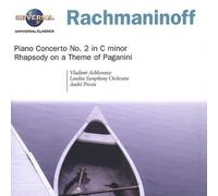 Rachmaninoff / Ashkenazy / LSO / Previn – Piano Cto 2 / Rhapsody on a Theme of Paganini – CD