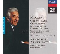 Vladimir Ashkenazy - Mozart: Great Piano Concertos. Nos 20,21,23,24,25