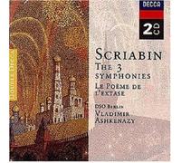 VLADIMIR/DSOB/RSOB ASHKENAZY - SINFONIE 1-3/POEME DE L'EXTASE 2 CD NEW