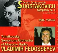 Vladimir Fedosseyev/Tschaikowsky Symphony Orchestra - Dmitri Shostakovich: Symphony No. 4 in c-minor Op. 43