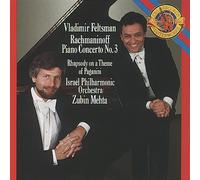 Rachmaninoff / Feltsman / Mehta / IPO - Piano Concerto 3 / Rhapsody on Theme of Paganini - CD