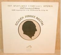 Vladimir Horowitz - Franz Liszt / Gabriel Faur - The Horowitz Concerts 1977 (Golden Jubilee Recital) - RCA Red Seal - RL 12548