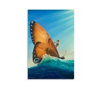 Vladimir Kush WingsurferWaterproof And Stain Resistant Decorative Paintings Living Room Bedroom, Office Hanging Paintings Free Framing High-definition Posters Creative Home DecorUnframe-style12x18inch