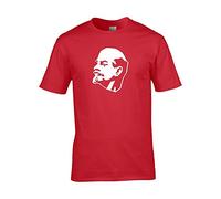 Vladimir Lenin- Russian Communist Revolutionary & Soviet Leader Mens T Shirt Red