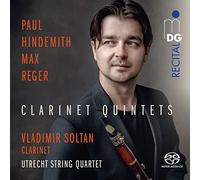 Vladimir Soltan; Utrecht String Quartet - Hindemith/Reger: Clarinet Quintets (SACD)