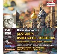 Vladimir Spivakov; Reinhold Friedrich; Thomas Duis; Rundfunk-Sinfonieorchester Berlin; MDR Sinfonieorchester; Gurzenich Orchester Koln; Deutsches Symphonie-Orchester Berlin; Dmitrij Kitajenko; Steven Sloane; James Conlon; Lutz Kohler - Dmitri Shostakovich: Jazz Suites; Ballet Suites; Concertos
