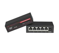VLALAMNO 1 Pcs Gigabit Switch 5 Port 1000Mbps Ethernet Switch 5Xfast Rj45 Hub Network Desktop Smart Wifi Switch Plug and Play Monitoring (Color : 1005G)