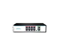 VLALAMNO 120W 8*giga Poe+2*giga RJ45+2*SFP fiber optic durable PoE+ SFP Poe 48v Gigabit switch (Color : OFS-PE-GT10)