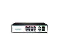 VLALAMNO 120W 8*giga Poe+2*giga RJ45+2*SFP fiber optic durable PoE+ SFP Poe 48v Gigabit switch (Color : OFS-PE-GSF2GT2T8)