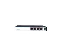 VLALAMNO 16 Port Gigabit Switch POE 48v Managed CCTV Camera IP POE 1000mbps Smart Switch Ethernet Switch (Color : OFS-PE-GT18)