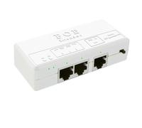 VLALAMNO 2-Port POE Extender 350 Meters 100Mbps Active POE Repeater IEEE802.3AF/AT Standard POE Camera Reverse POE Switch (Size : 1PCS, Color : SSC-POE103SM)